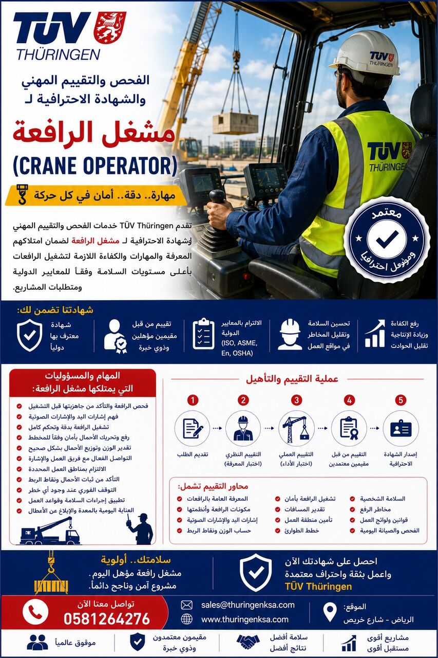 Riyadh, Heavy Equipment, SAR 250,  TUV