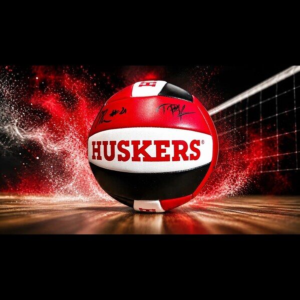 New York, Sporting Goods, USD 139,  Harper Murray Autograph: Collect Nebraska Signed Volleyballs &ndash; The Husker - Locker Room