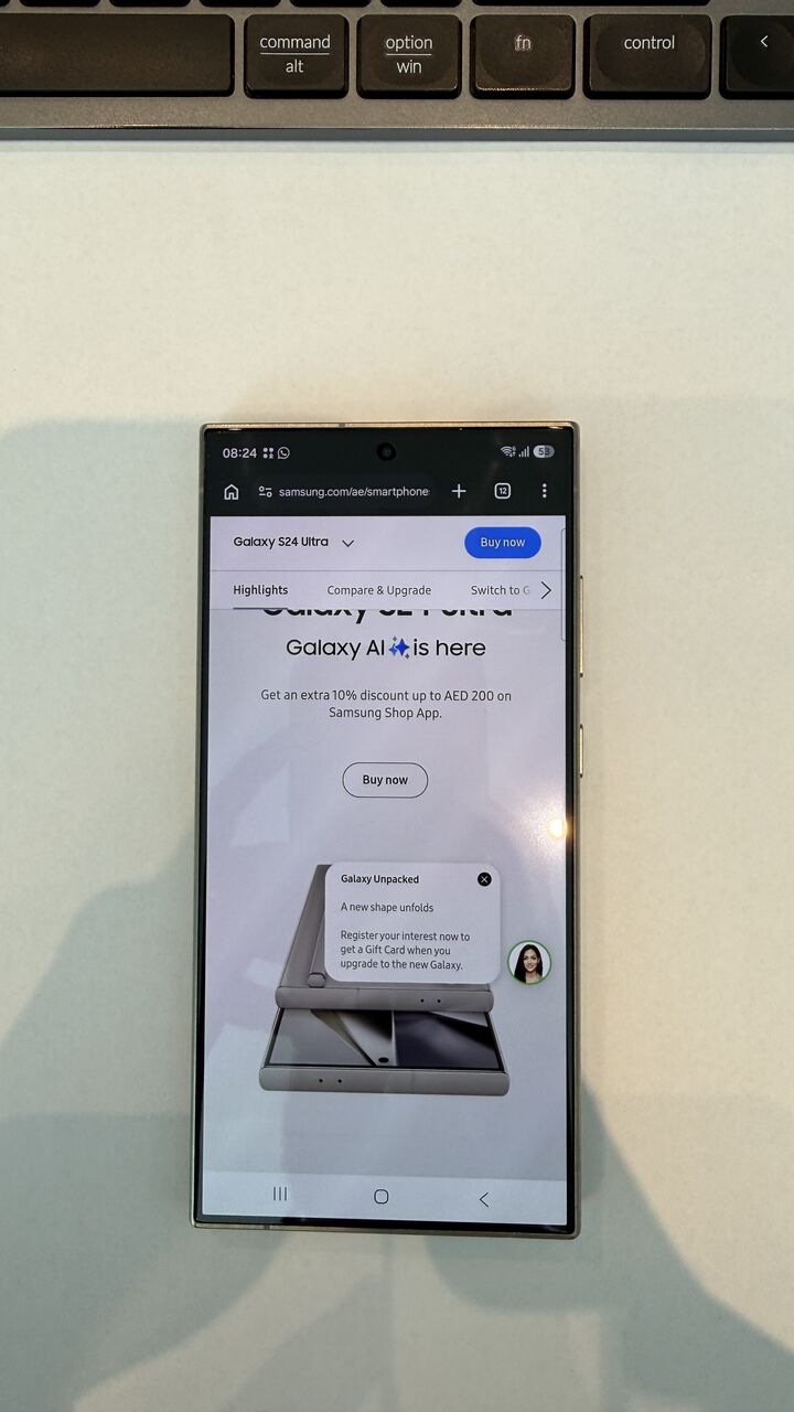 Manama, Mobile Phones, BHD 235,  Samsung S24 Ultra 256 GB Titanium