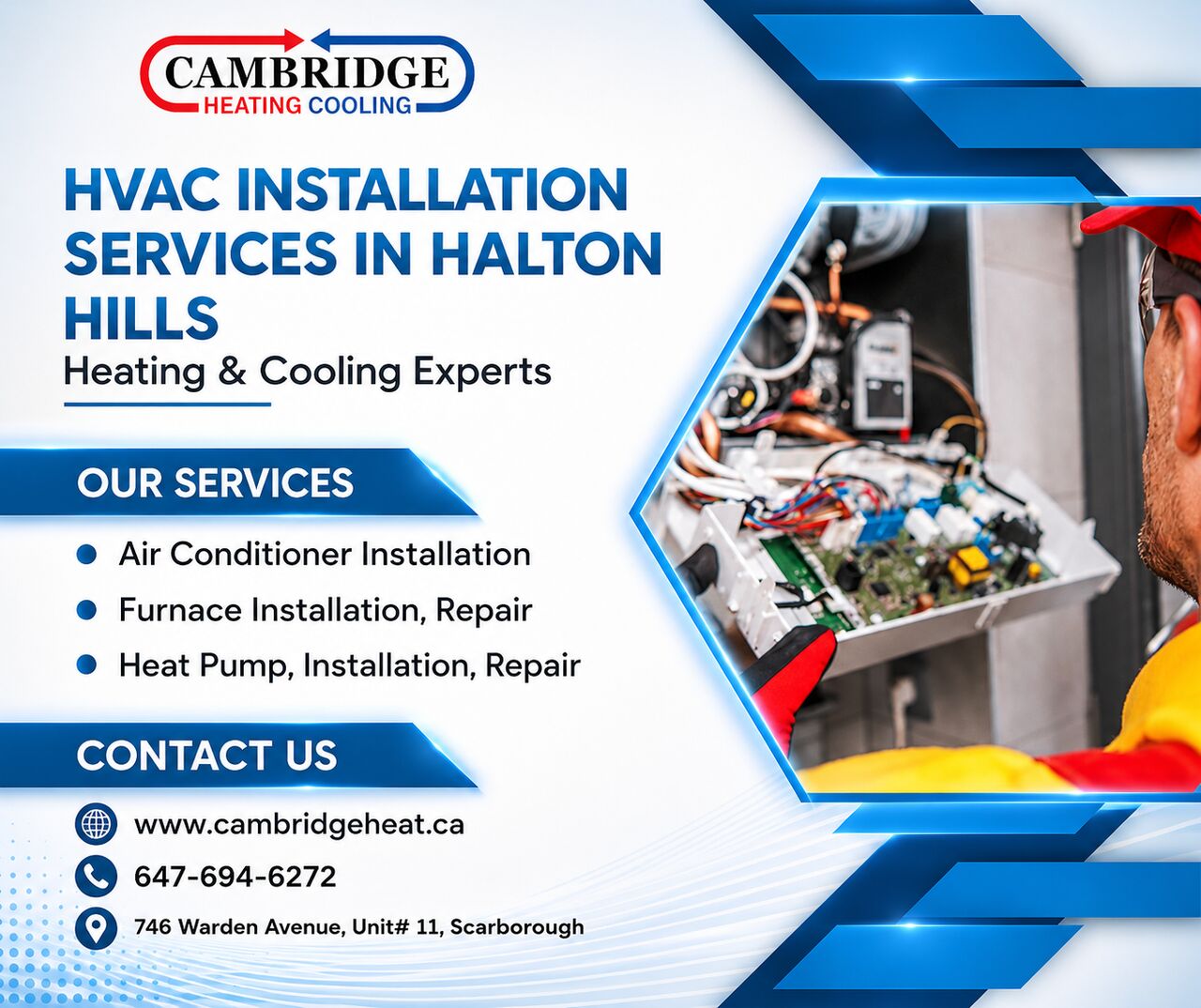 Toronto, Appliance Repair, HVAC Installation Services In Halton Hills | Heating & Cooling Experts