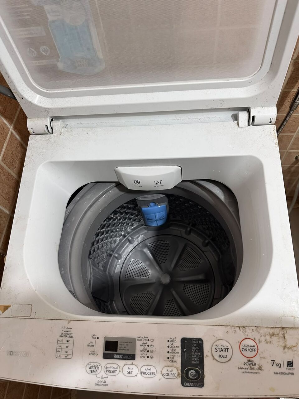 Riyadh, Household Items, SAR 600,  Thoshibha Topload Automatic Washing Machine 7kg