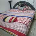 SAR 500,  Double Bed Set And Study Table For Sale