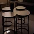 SAR 100,  White Centre Table With Detachable Tables