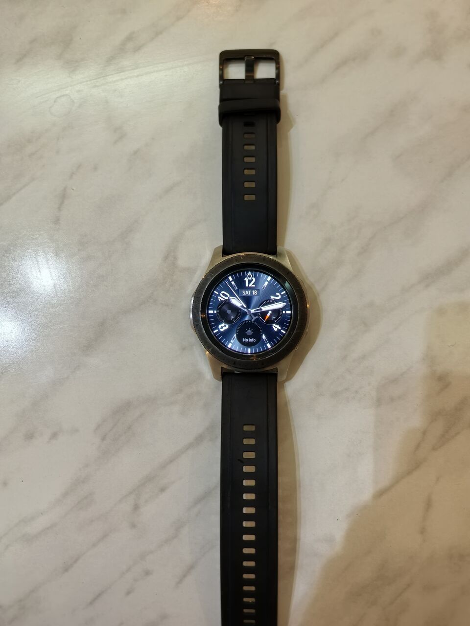 Jeddah, Watches, SAR 180,  URGENT SALE🔴  Samsung Galaxy Watch 46mm SM-R800 Original Smartwatch