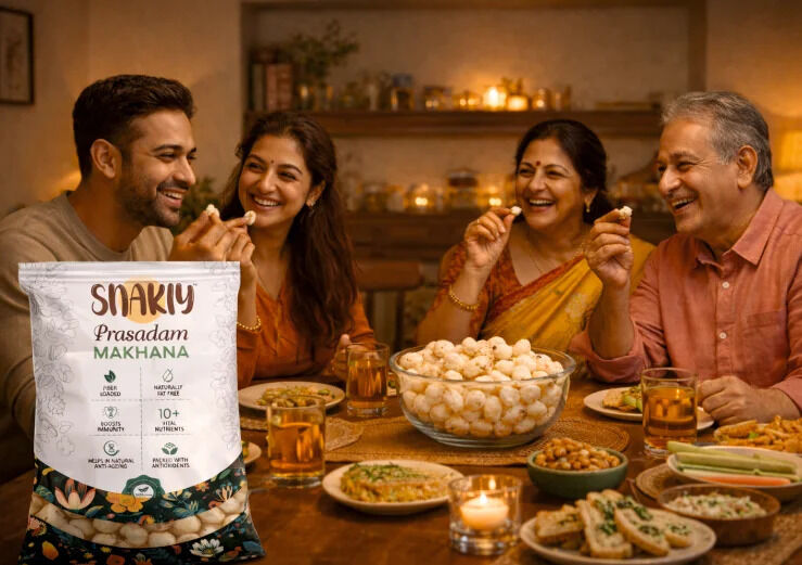 Mumbai, Food, INR 49,  Buy Premium Makhana Online From Snakiy