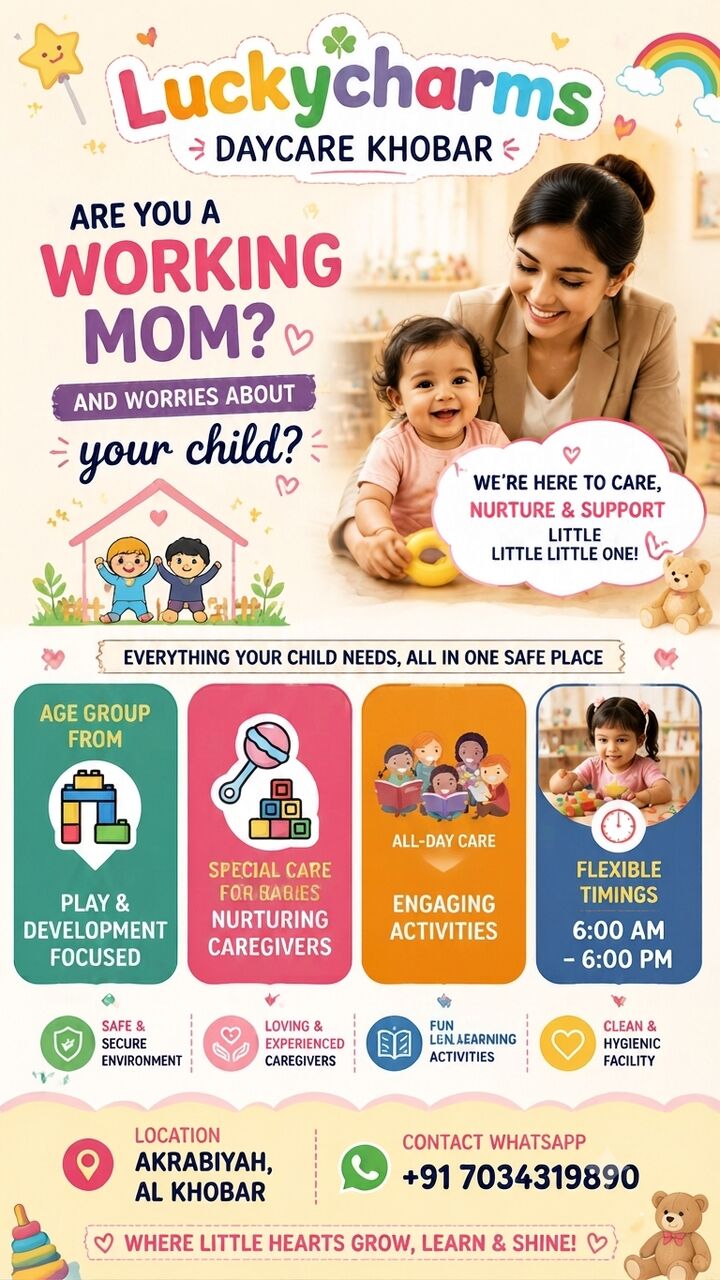 Khobar, Daycare, Daycare In Akrabiyah Al Khobar