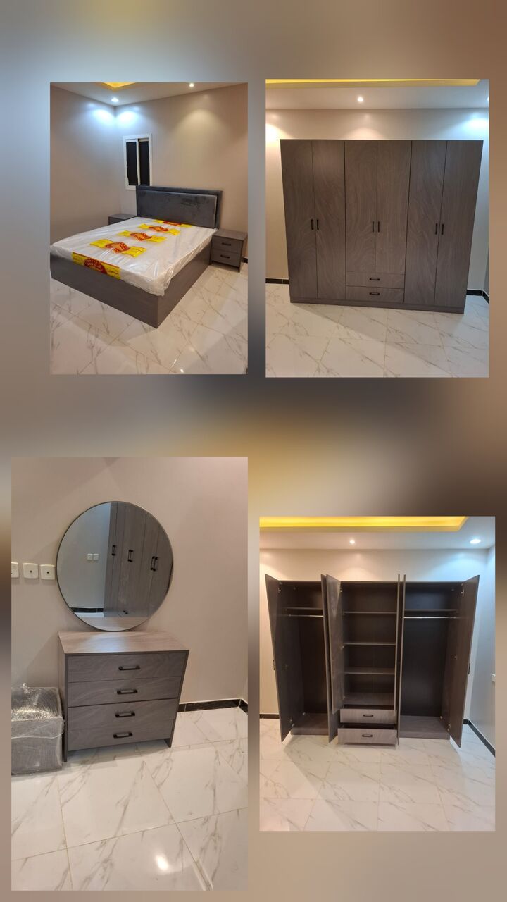 Al Malqa, Furniture, SAR 111,  New Bedroom Set Sale Online Home Devlree Free