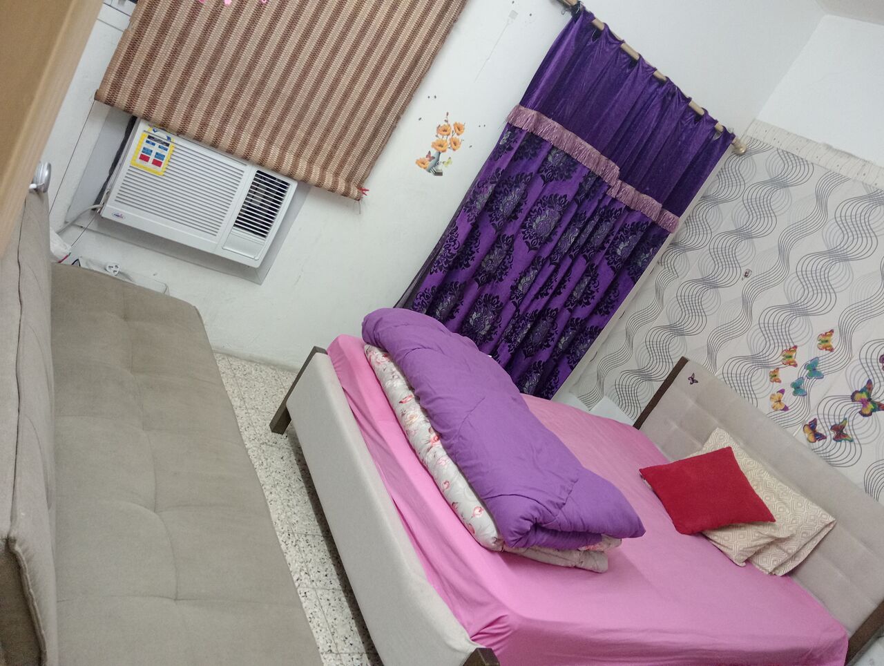 Gudaibiya, Apartments, Flats, Houses & Villas, BHD 100/month,  2 BR,  Furnished Room For Rent End Of July