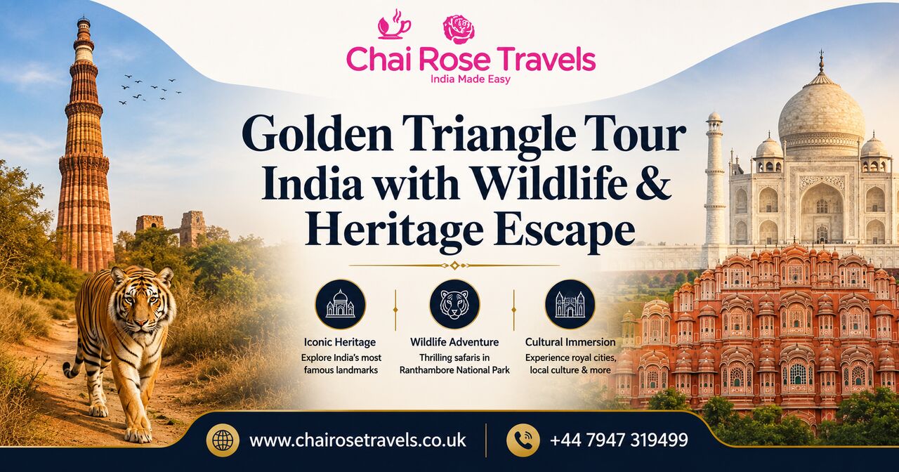 London, Travel, Golden Triangle Tour India With Wildlife & Heritage Escape