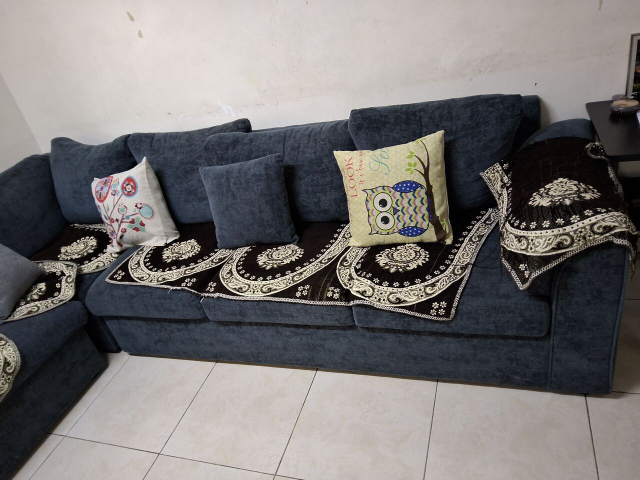 Khobar, Furniture, SAR 1200,  6 Seater Sofa Sale With Pillows