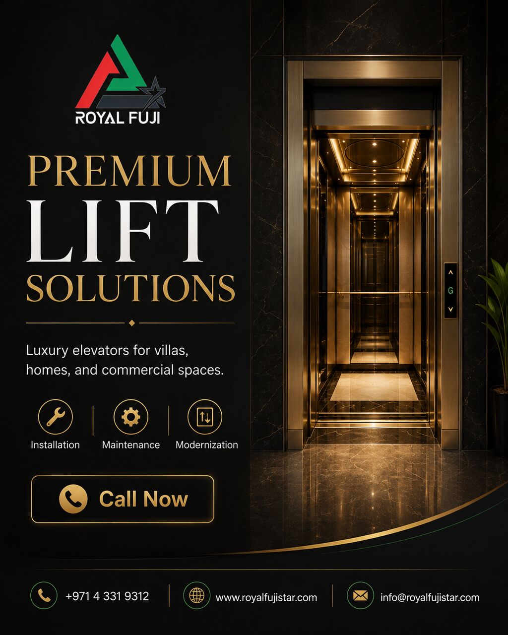 Dubai, Technical, Professional Elevator Installation & Maintenance In Dubai