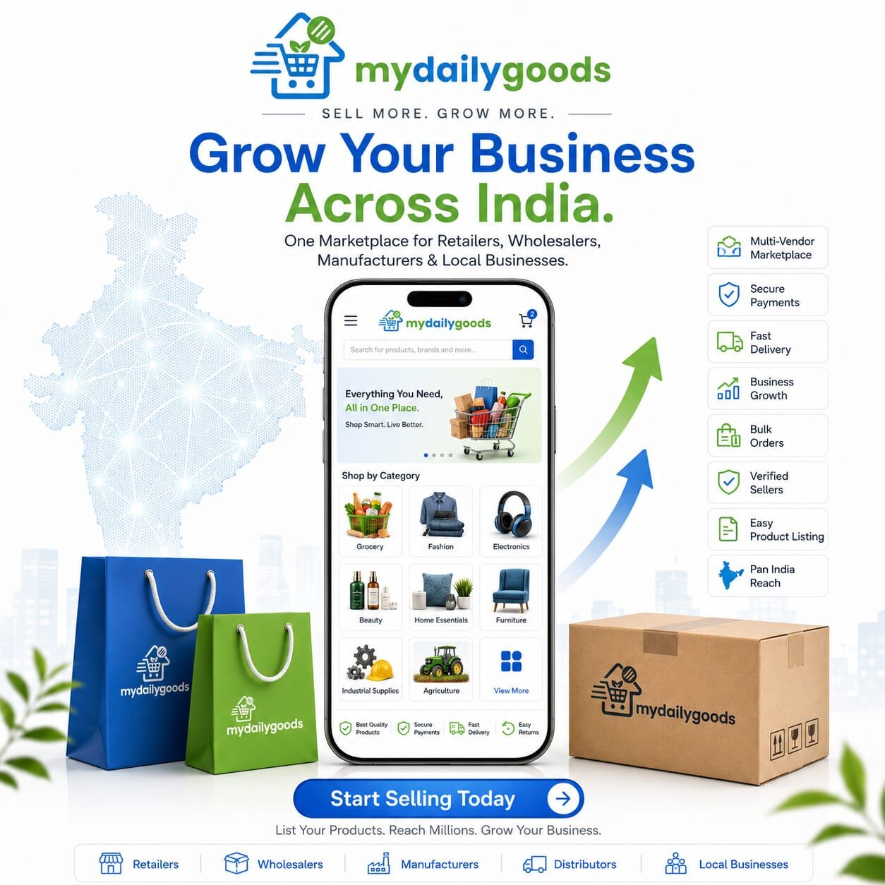 Meerut, Business, Sell Online Across India With Your Own Branded Store