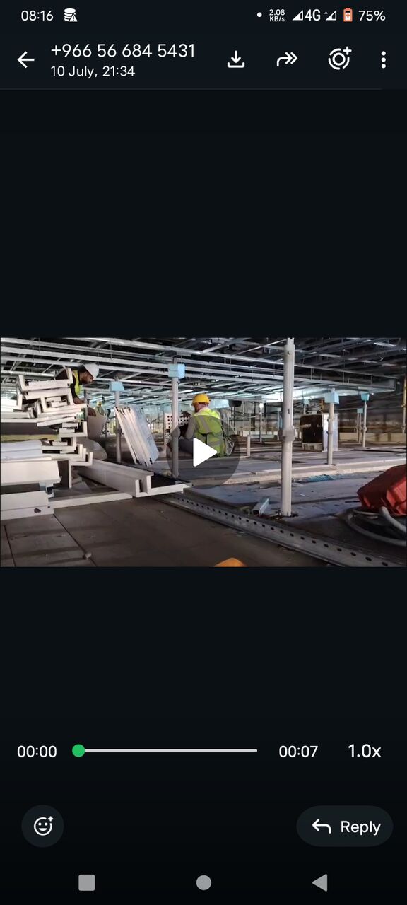 Hara, Jobs, Aluminum Technician (ceiling Channel Work)