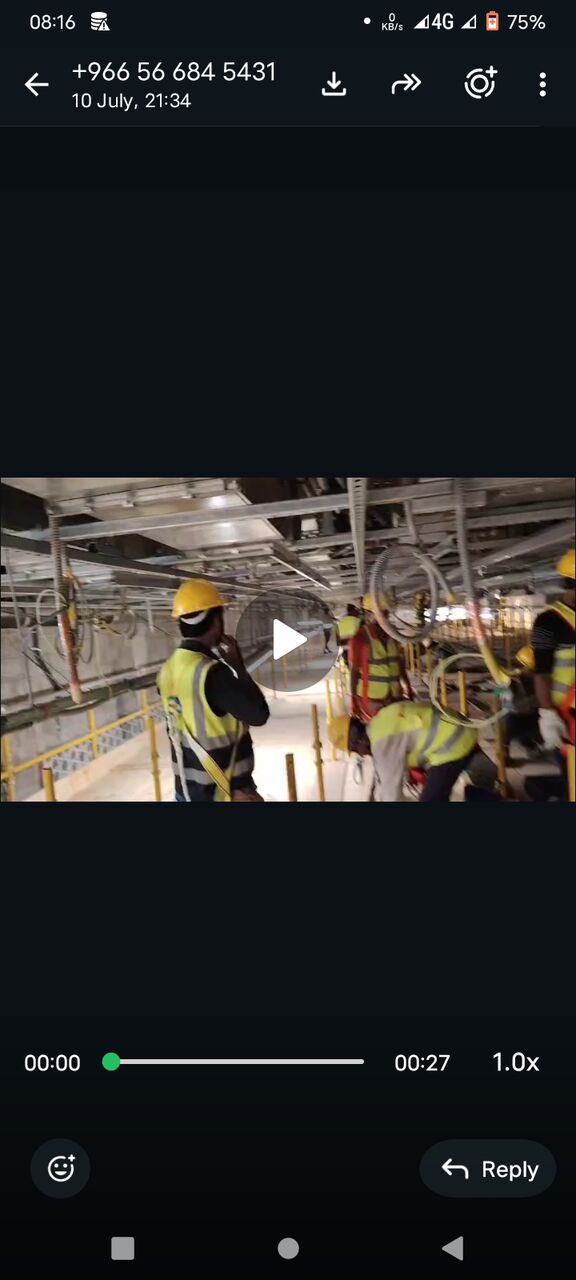 Hara, Jobs, Aluminum Technician (ceiling Channel Work)