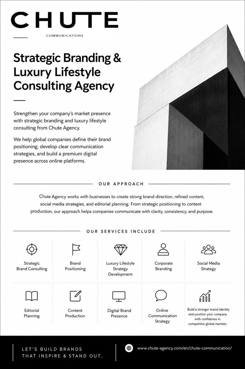 Berlin, Marketing, Luxury Branding & Communication Agency | Chute Agency