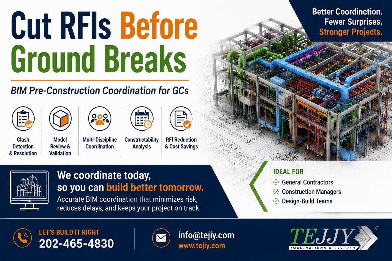 New York, Construction, Outsource BIM Pre-Construction Coordination For Faster Project Delivery USA