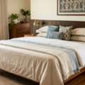 INR 1499,  Super King Size Cotton Bedsheets Pure Cotton Handloom | Theindiglobal