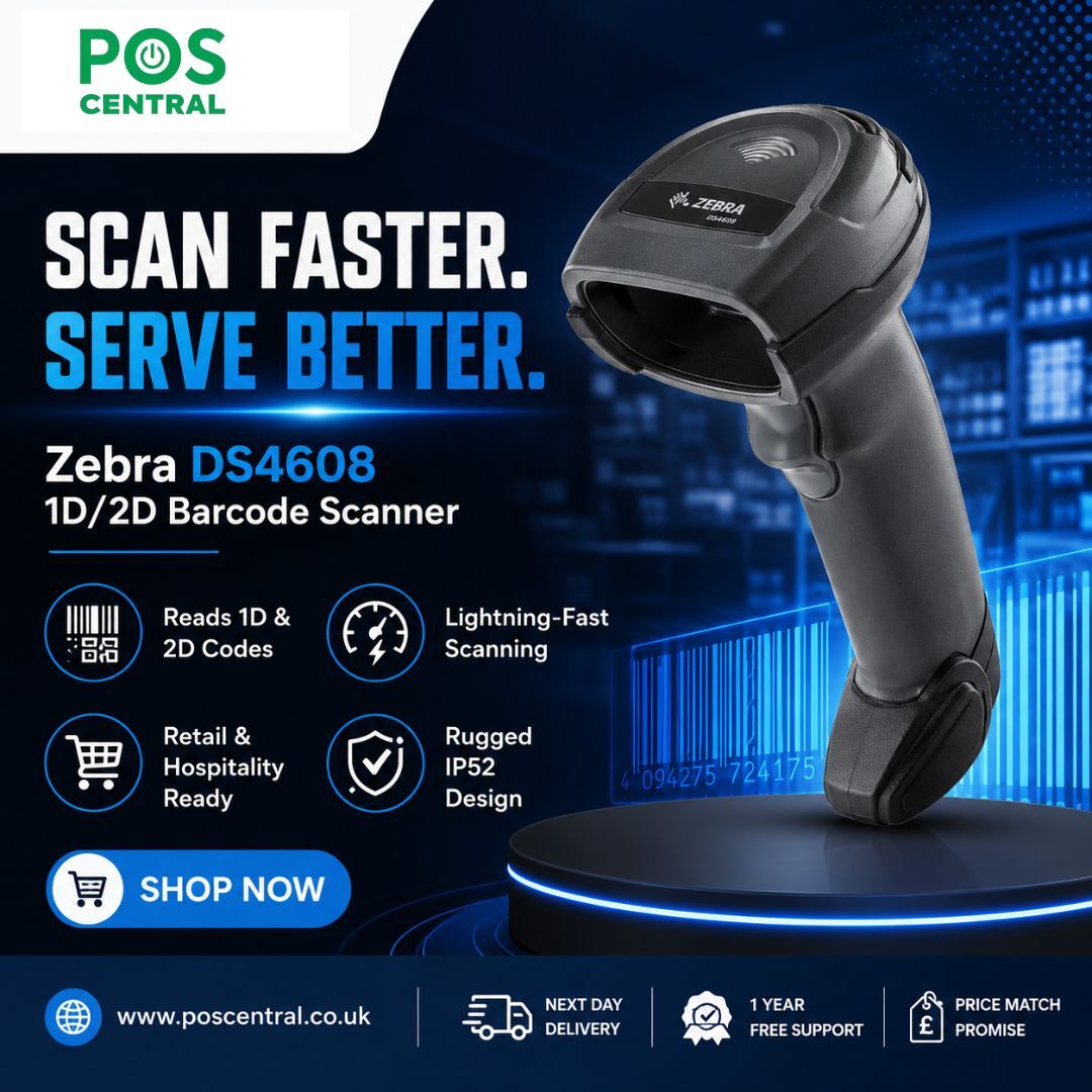London, Computers, GBP 238,  Zebra DS4608 1D/2D Barcode Scanner &ndash; Fast POS Scanning