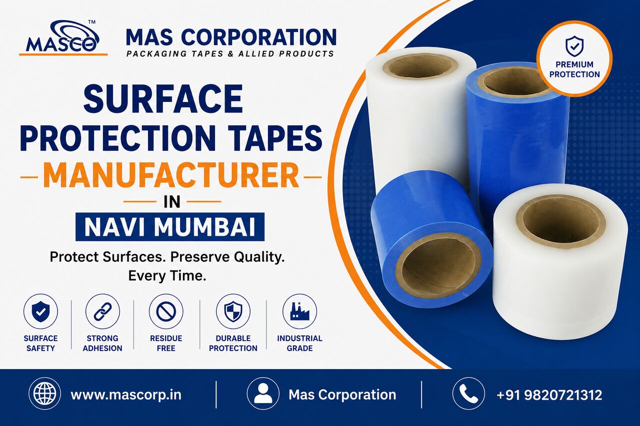 Navi Mumbai, Materials, Surface Protection Tapes Manufacturer In Navi Mumbai