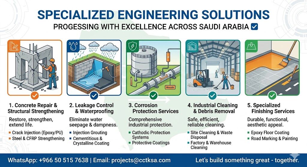 Jubail, Business, Waterproofing EXPERTS Testing COATING Concrete Repair Leakage Control EXPERT✅ 0505157638.