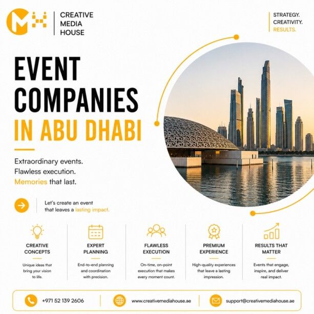 Abu Dhabi, Event Planning, Event Companies In Abu Dhabi