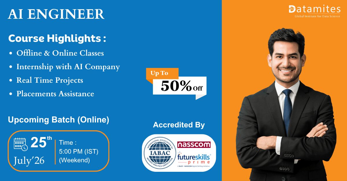 Mumbai, Education, DataMites Artificial Intelligence Training Institute In Karnal
