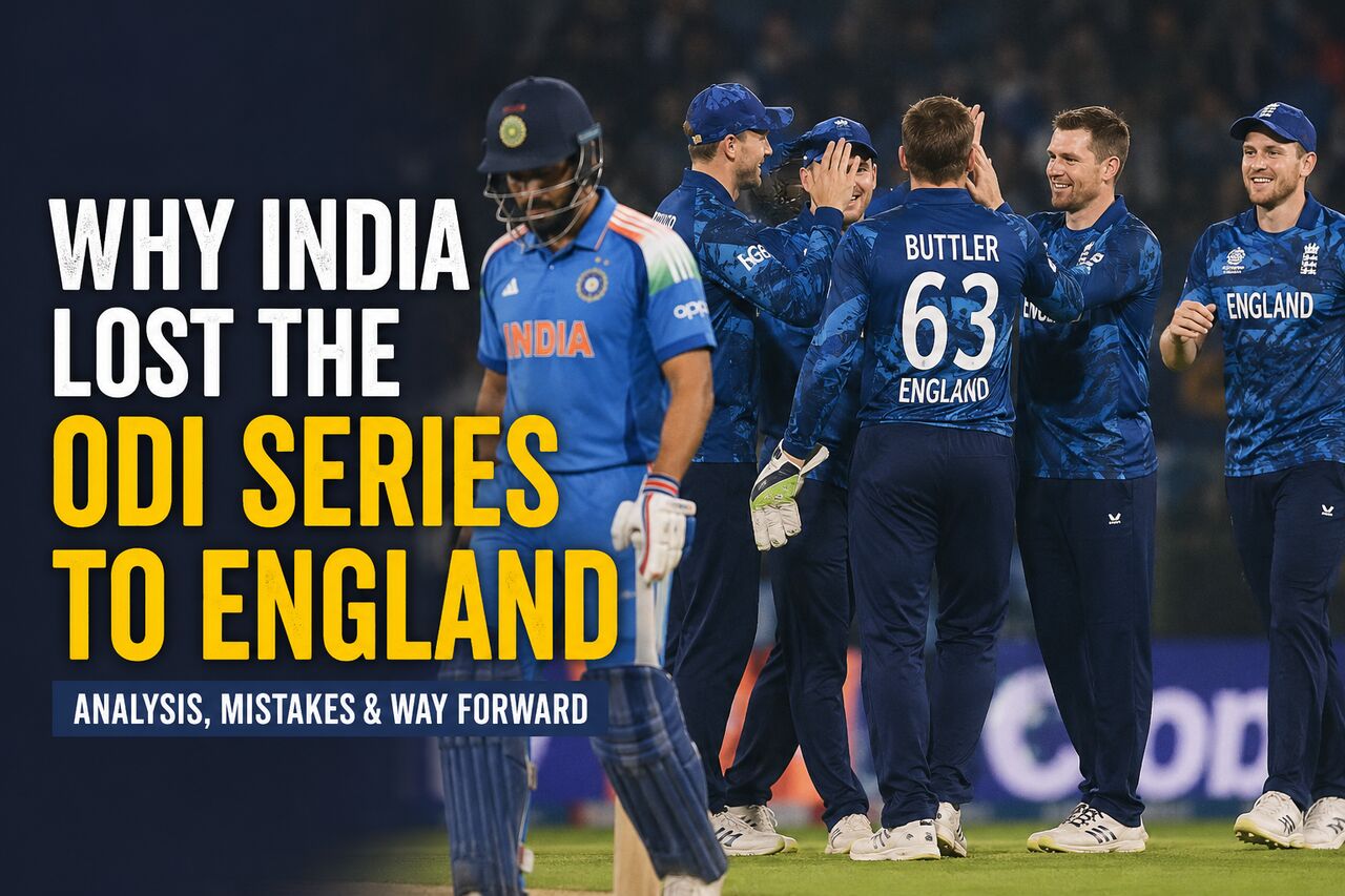 Mumbai, Manpower, Why India Lost The ODI Series To England