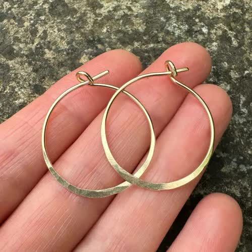 London, Jewelry, Gold Hoop Earrings For Timeless Everyday Style