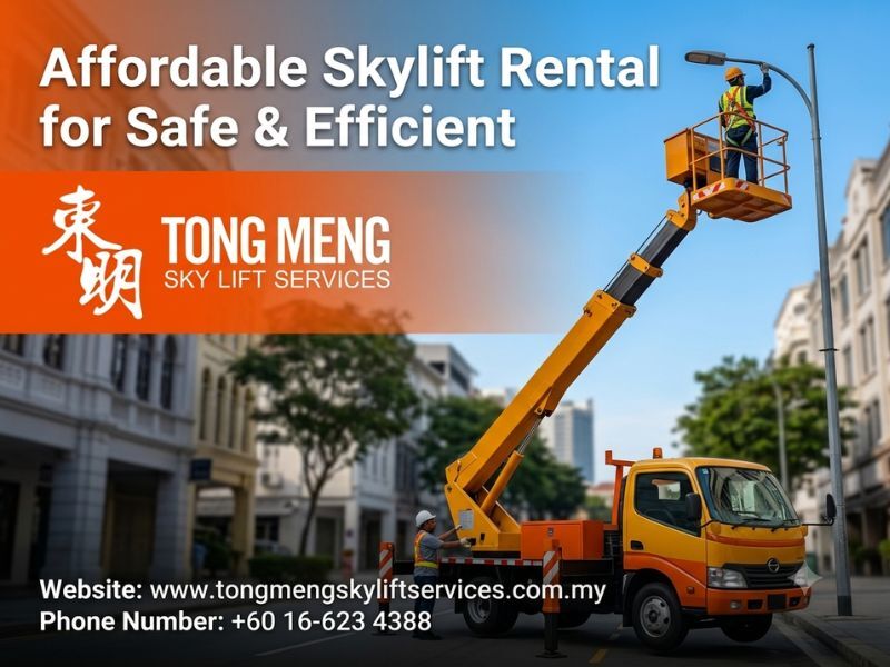 Kuala Lumpur, Business, Affordable Skylift Rental For Safe & Efficient Height Access