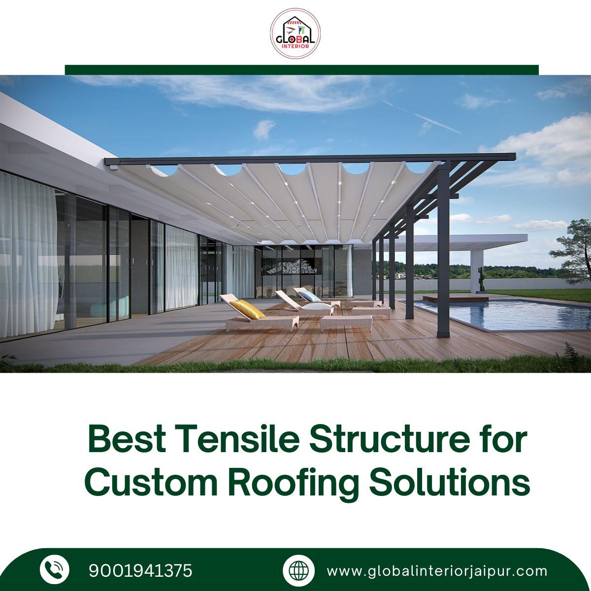 Jaipur, Household Items, INR 30000,  Best Tensile Structure For Custom Roofing Solutions