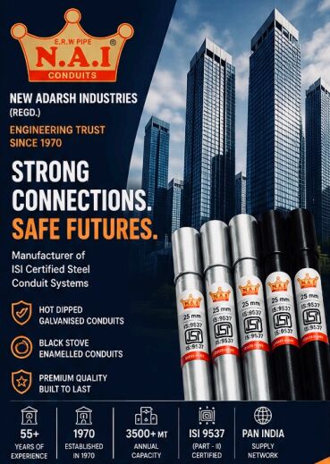 Mumbai, Materials, Choose N.A.I. Conduit Pipes For Strong & Durable Electrical Installations