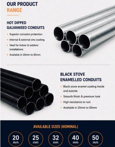 Mumbai, Materials, Choose N.A.I. Conduit Pipes For Strong & Durable Electrical Installations