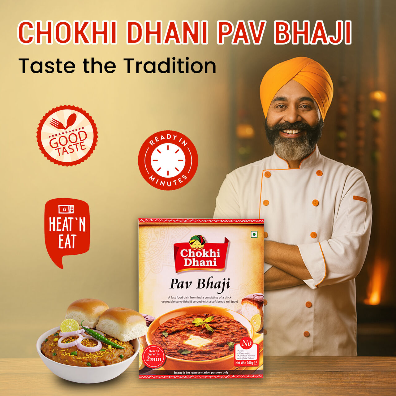 Jaipur, Food, INR 170,  Buy Ready To Eat Food Products Online At Chokhi Dhani Foods