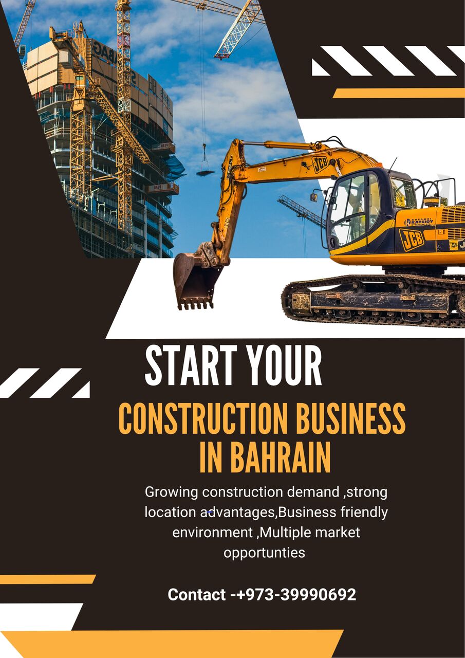 Al Seef, Construction, Start Your Construction Business In Bahrain