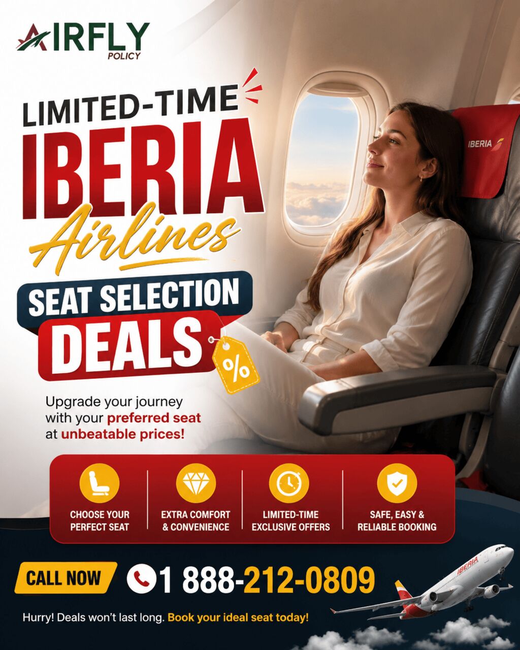 New York, Travel, Limited-Time Iberia Airlines Seat Selection Deals