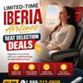 Limited-Time Iberia Airlines Seat Selection Deals