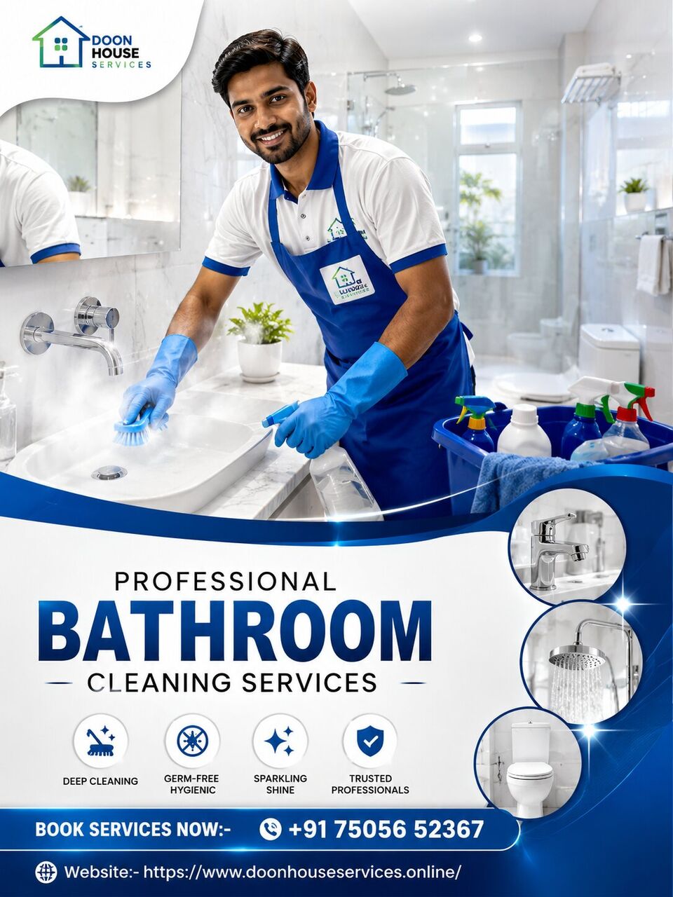 Mumbai, Cleaning, Deep Bathroom Cleaning Services For A Fresh Home