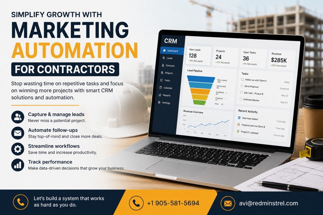 Toronto, Marketing, Simplify Growth With Marketing Automation For Contractors