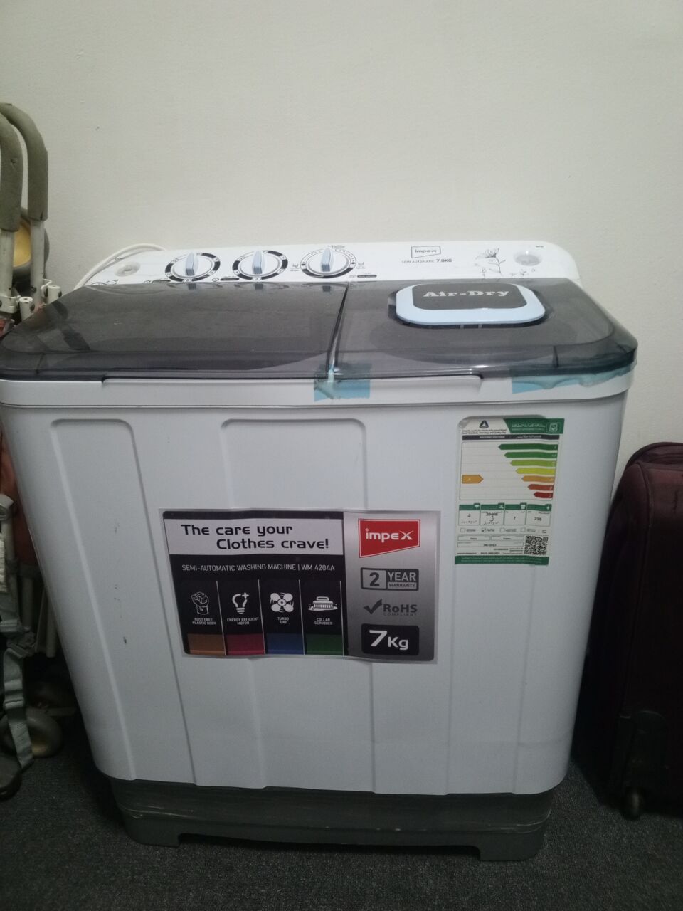 Riyadh, Appliances, SAR 400,  Urgent Sale Washing Machine 7kg, Smart TV, Electric Stove, Mattress