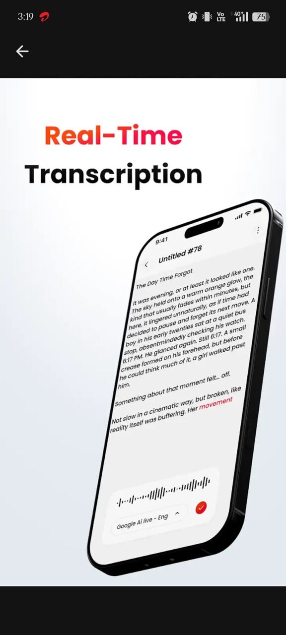 Dubai, Tools, AI Voice To Text App &ndash; Convert Speech Into Notes Instantly