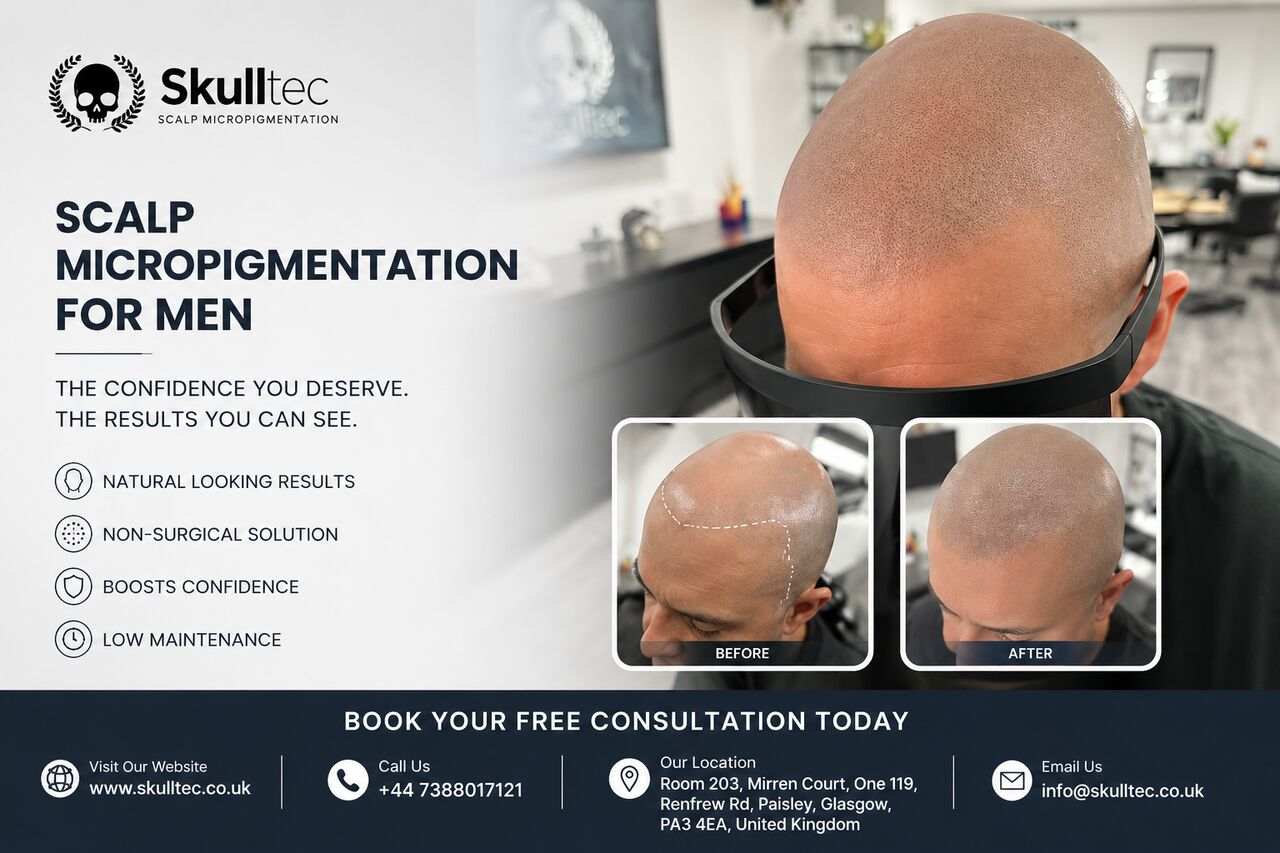 London, Health, Micropigmentation London | Scalp Pigmentation Specialist | Skulltec