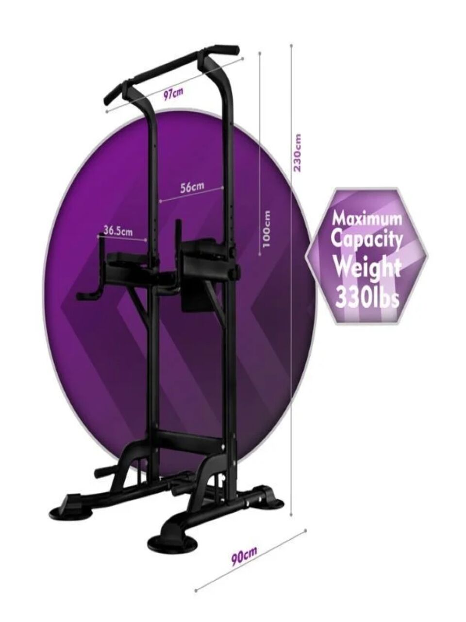 Al Malaz, Health & Beauty Items, SAR 390,  Pull Up Power Tower Home Gym Equipment
