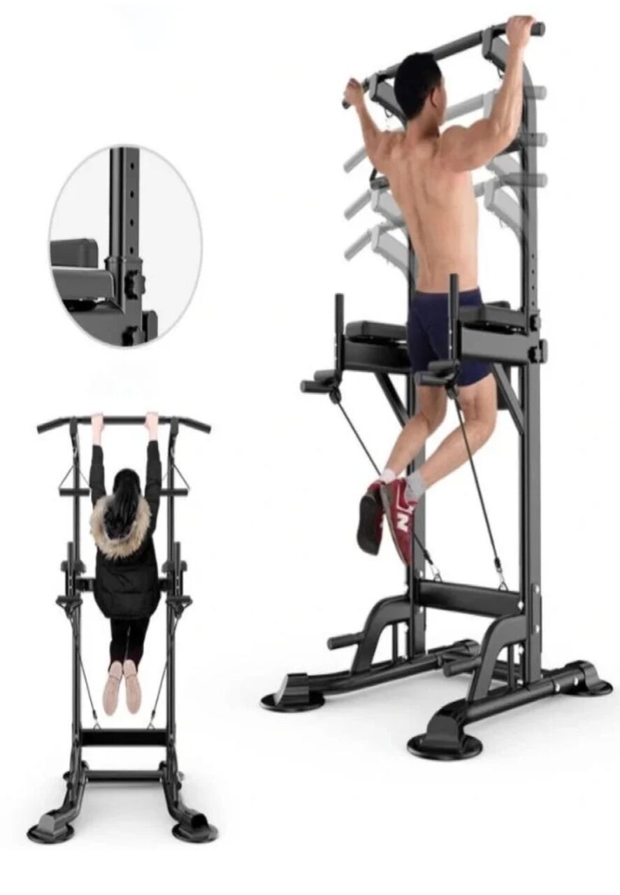 Al Malaz, Health & Beauty Items, SAR 390,  Pull Up Power Tower Home Gym Equipment