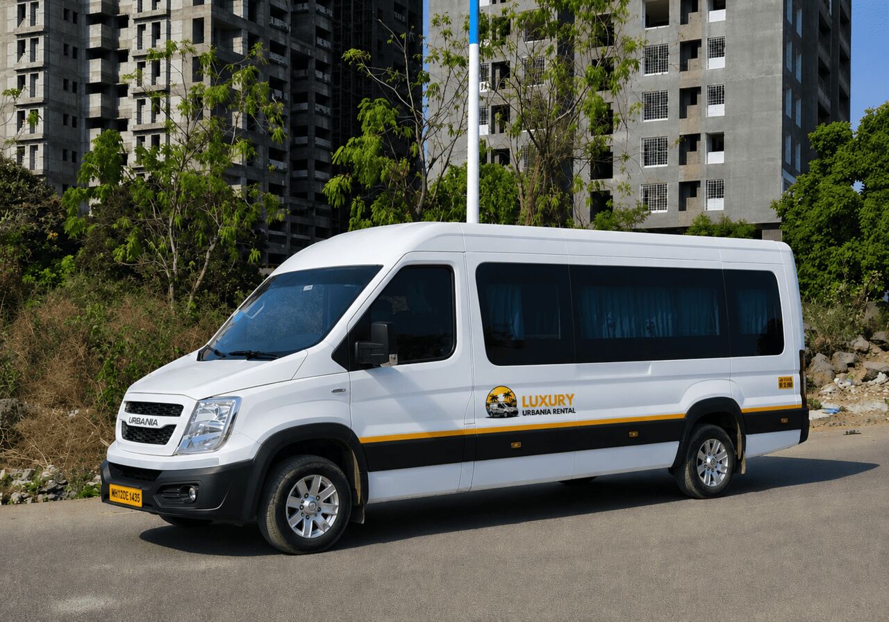Jaipur, Travel, Luxury Urbania 10 Seater Rental For Every Special Trip