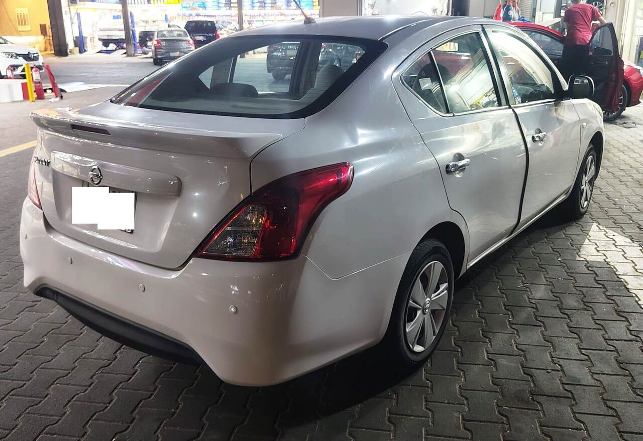 Jeddah, Vehicles, Cars & Trucks , SAR 29500,  Nissan Sunny,  2020,  Automatic,  60700 KM,  Nissan – Sunny | 1.5L |  | White | نيسان - صني