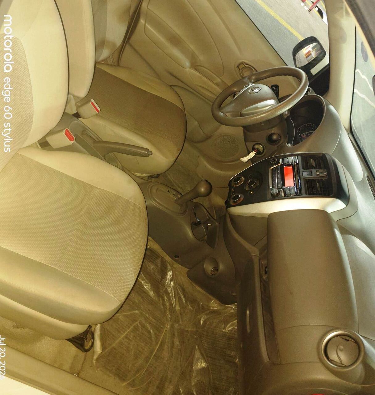 Jeddah, Vehicles, Cars & Trucks , SAR 29500,  Nissan Sunny,  2020,  Automatic,  60700 KM,  Nissan – Sunny | 1.5L |  | White | نيسان - صني