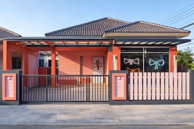 Bangkok, Villas, THB 6899,  49 Sq. Feet,  Tha Tum, Si Maha Phot, Prachinburi, Nikhom 304, Detached House For Rent, 2 Bedrooms, Roof