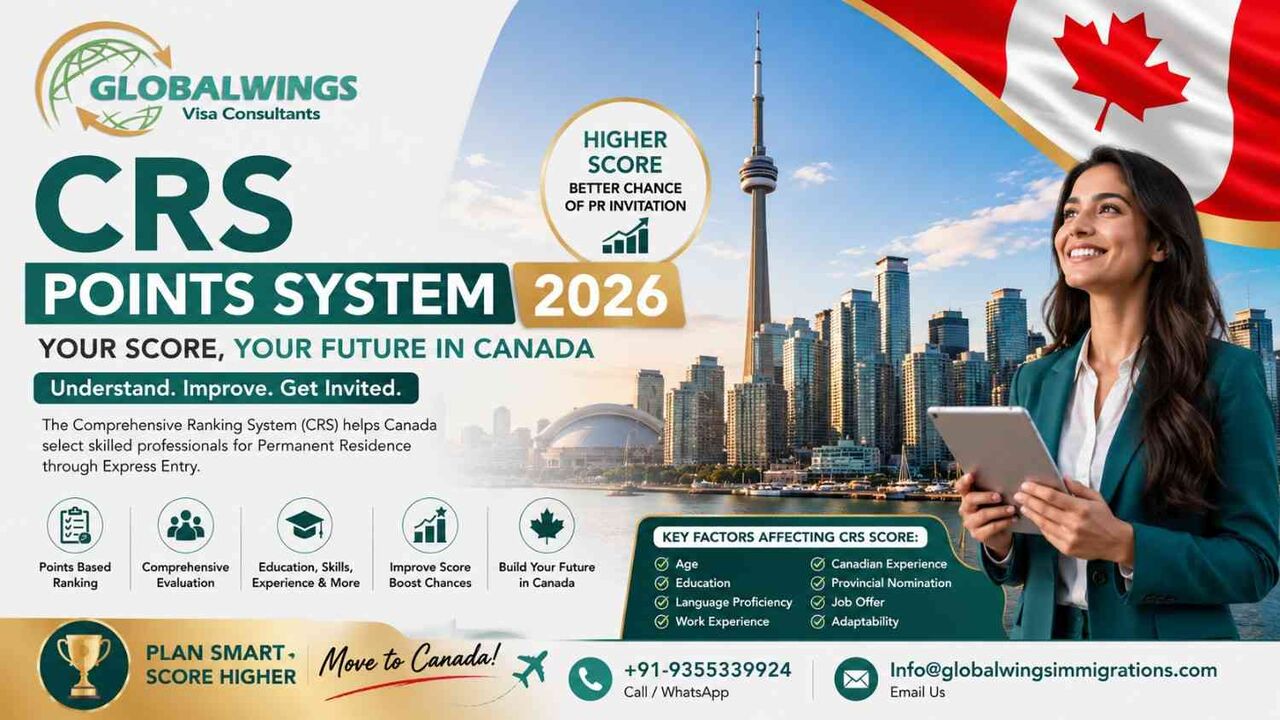 New Delhi, Counseling, Canada CRS Points System 2026 &ndash; Expert Express Entry & Canada PR Assistance