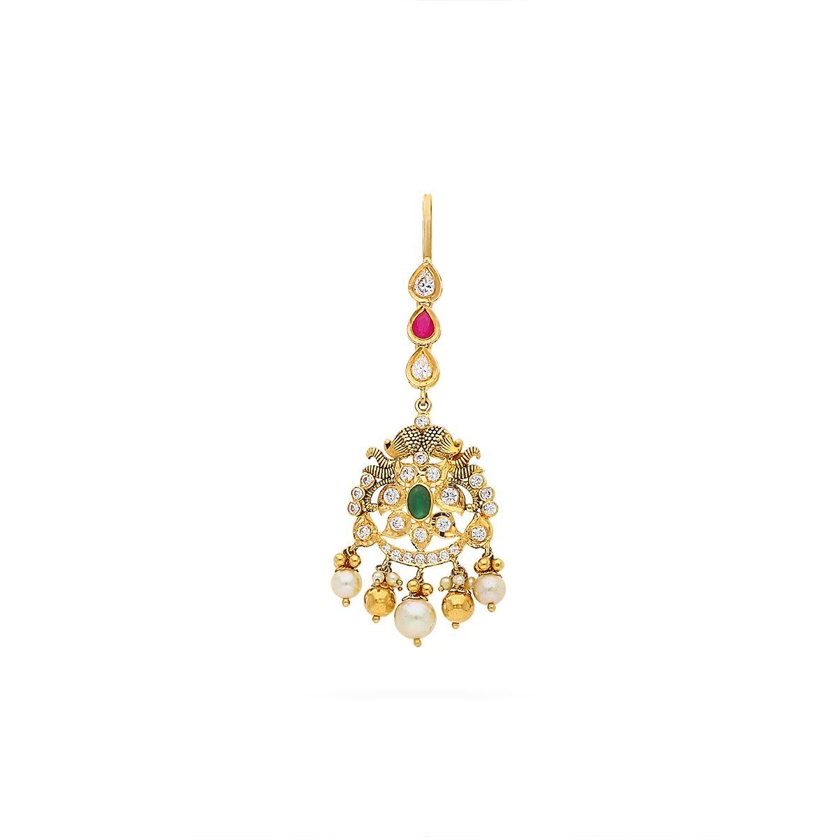 Visakhapatnam, Businesses For Sale, Shop 2.5gram Gold Maang Tikka Price 22 Carat | CMR Jewellery