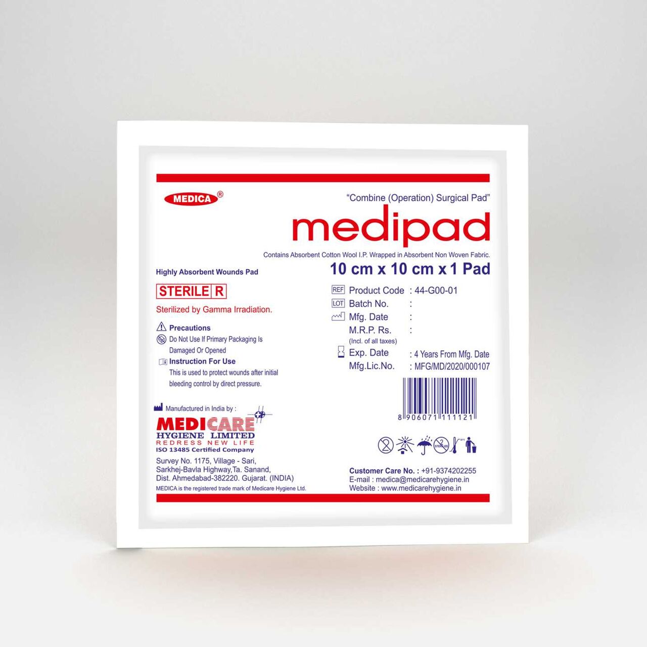 Hong Kong, Wholesale Products, Medipad &ndash; Combined Surgical Pad Manufacturer & Exporter India